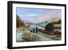 Ladybower Reservoir, Derbyshire, 2009-Trevor Neal-Framed Giclee Print