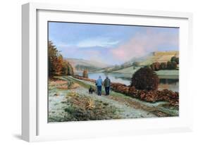 Ladybower Reservoir, Derbyshire, 2009-Trevor Neal-Framed Giclee Print