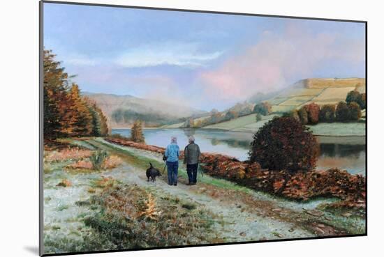 Ladybower Reservoir, Derbyshire, 2009-Trevor Neal-Mounted Giclee Print