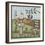 Ladybug Cottage-Robin Betterley-Framed Giclee Print