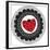 Ladybug Heart-Leslie Wing-Framed Giclee Print