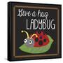 Ladybug-Erin Clark-Framed Stretched Canvas