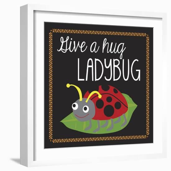 Ladybug-Erin Clark-Framed Giclee Print