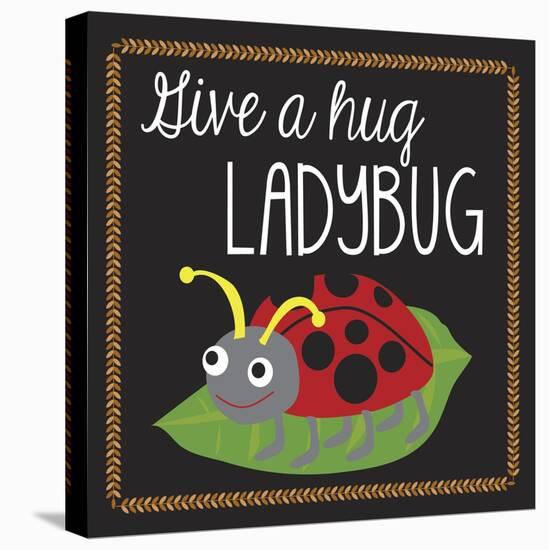 Ladybug-Erin Clark-Stretched Canvas