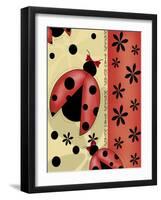 Ladybugs-Maria Trad-Framed Giclee Print