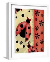 Ladybugs-Maria Trad-Framed Giclee Print