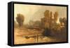 Ladye Place, Hurley-On-Thames-Joseph Mallord William Turner-Framed Stretched Canvas