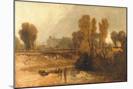 Ladye Place, Hurley-On-Thames-Joseph Mallord William Turner-Mounted Giclee Print