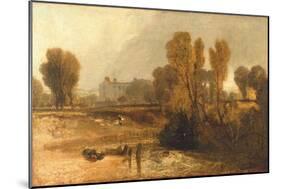 Ladye Place, Hurley-On-Thames-Joseph Mallord William Turner-Mounted Giclee Print