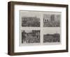 Ladysmith Relieved, Rejoicings at Pietermaritzburg, Durban, and Cape Town-null-Framed Giclee Print