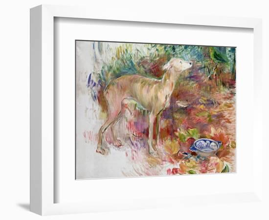 Laerte the Greyhound, 1894-Berthe Morisot-Framed Giclee Print