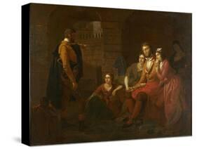 Lafayette in Prison at Olmütz, 1850-Tompkins Harrison Matteson-Stretched Canvas