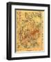 Lafayette National Park - Panoramic Map-Lantern Press-Framed Art Print
