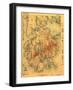 Lafayette National Park - Panoramic Map-Lantern Press-Framed Art Print