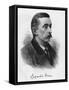 Lafcadio Hearn American Writer-null-Framed Stretched Canvas