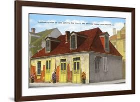 Lafitte's Blacksmith Shop, New Orleans, Louisiana-null-Framed Art Print