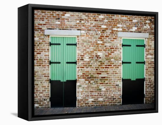 Lafittes Doors-John Gusky-Framed Stretched Canvas