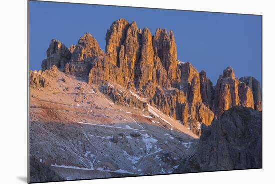 Lagazuoi Gran, Le Tofane, Passo Falzarego, Veneto, the Dolomites, Italy-Rainer Mirau-Mounted Photographic Print