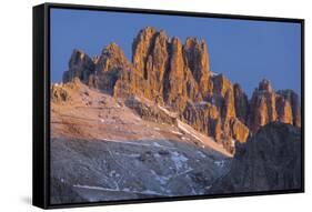 Lagazuoi Gran, Le Tofane, Passo Falzarego, Veneto, the Dolomites, Italy-Rainer Mirau-Framed Stretched Canvas