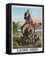 Lager Beer-null-Framed Stretched Canvas