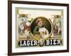 Lager Bier-null-Framed Giclee Print