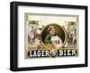 Lager Bier-null-Framed Giclee Print