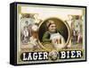 Lager Bier-null-Framed Stretched Canvas