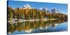 Lago Antorno and Misurina, Dolomites, Italy-Frank Krahmer-Stretched Canvas