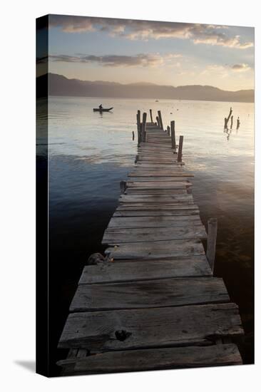 Lago Atitlan, Guatemala, Central America-Colin Brynn-Stretched Canvas
