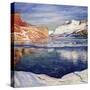 Lago che gela Freezing lake, Maloja, 1933-Giovanni Giacometti-Stretched Canvas