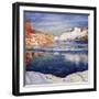 Lago che gela Freezing lake, Maloja, 1933-Giovanni Giacometti-Framed Giclee Print