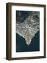 Lago Di Caldonazzo, Caldonazzo, River Delta, Mountain Lake, Swimming Lake-Frank Fleischmann-Framed Photographic Print