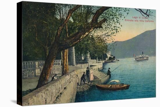 'Lago di Como. Entrata alla Villa Carlotta', c1888-Unknown-Stretched Canvas