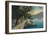 'Lago di Como. Entrata alla Villa Carlotta', c1888-Unknown-Framed Giclee Print