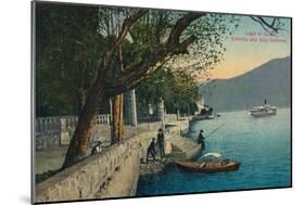 'Lago di Como. Entrata alla Villa Carlotta', c1888-Unknown-Mounted Giclee Print