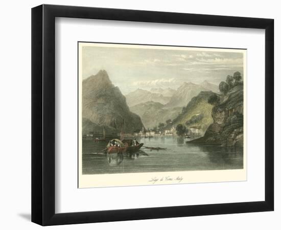 Lago Di Como, Italy-W.L. Leitch-Framed Art Print