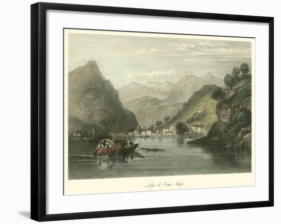 Lago Di Como, Italy-W.L. Leitch-Framed Art Print