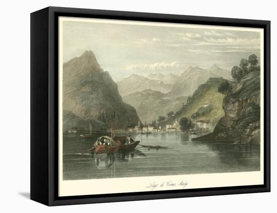 Lago Di Como, Italy-W.L. Leitch-Framed Stretched Canvas