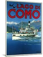 Lago di Como-null-Mounted Giclee Print