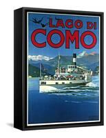 Lago di Como-null-Framed Stretched Canvas