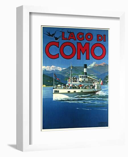 Lago di Como-null-Framed Giclee Print