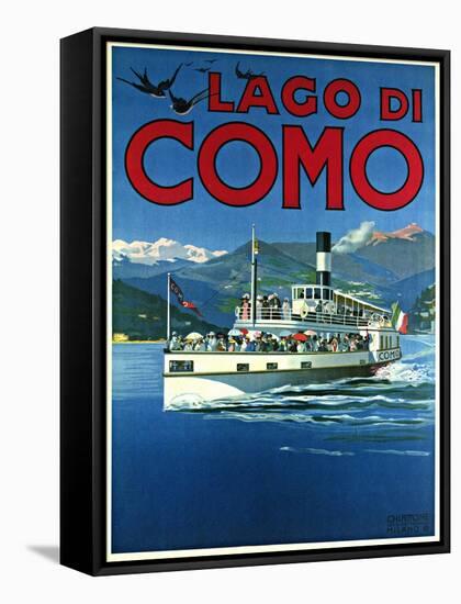 Lago di Como-null-Framed Stretched Canvas