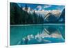 Lago di Landro at dawn, Dolomite Mountains, Italy-David Noton-Framed Photographic Print