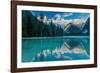 Lago di Landro at dawn, Dolomite Mountains, Italy-David Noton-Framed Photographic Print