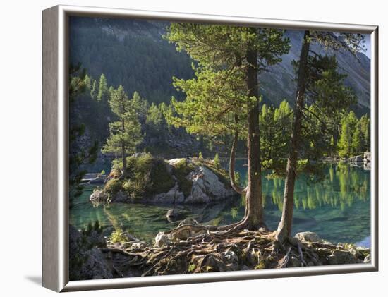 Lago di Saoseo, Grisons, Poschiavo, Switzerland-Michael Jaeschke-Framed Photographic Print