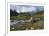 Lago Federa, Rifugio Palmieri, Croda da Lago, Dolomites, Italy-Michael Jaeschke-Framed Photographic Print