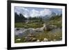 Lago Federa, Rifugio Palmieri, Croda da Lago, Dolomites, Italy-Michael Jaeschke-Framed Photographic Print