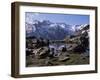 Lago (Lake) Del Loson, Gran Paradiso National Park, Near Val Nontey Valley, Valle d'Aosta, Italy-Duncan Maxwell-Framed Photographic Print