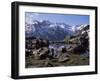 Lago (Lake) Del Loson, Gran Paradiso National Park, Near Val Nontey Valley, Valle d'Aosta, Italy-Duncan Maxwell-Framed Photographic Print