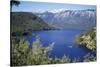 Lago Las Rocas, Central Region of the Andes, Chile, South America-Geoff Renner-Stretched Canvas